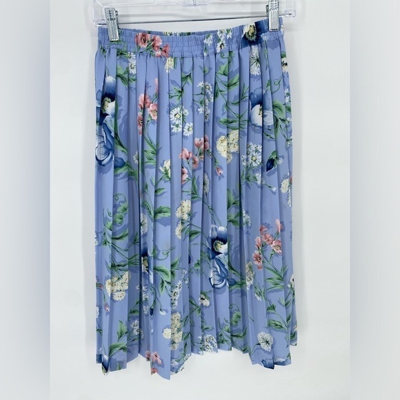 Alfred Dunner vintage floral midi spring Easter skirt 10P - Picture 1 of 6